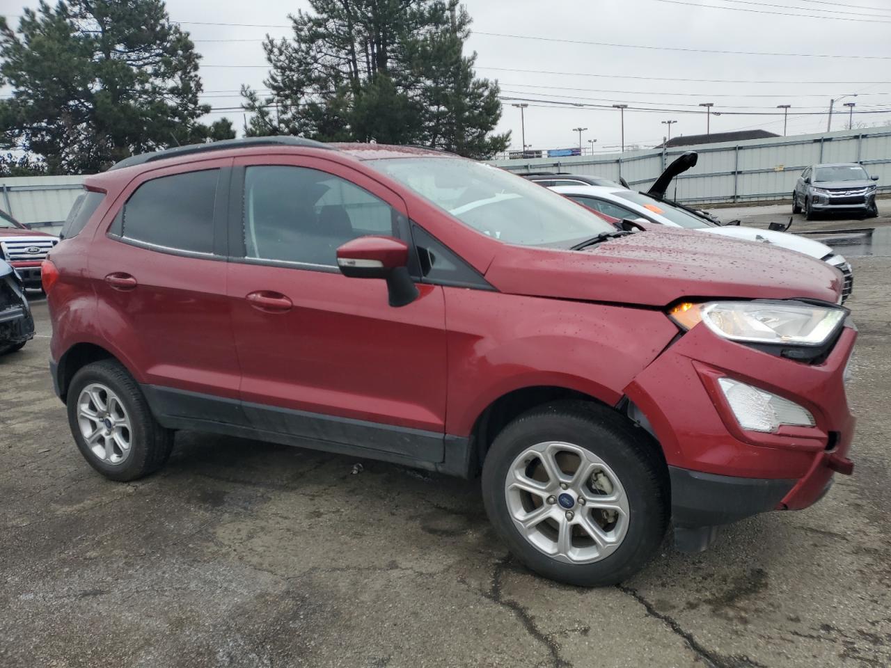2021 Ford EcoSport VIN MAJ6S3GL7MC407040 Copart auction photo, front end damage thumbnail 4