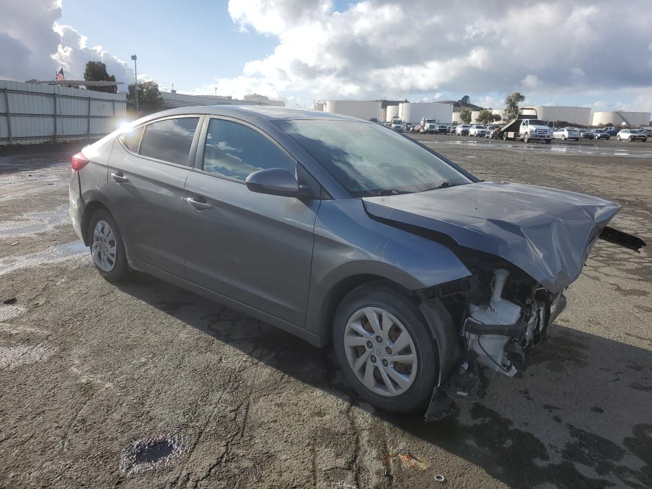 2020 Hyundai Elantra VIN 5NPD74LF1LH504150 Copart auction photo, all over damage thumbnail 4
