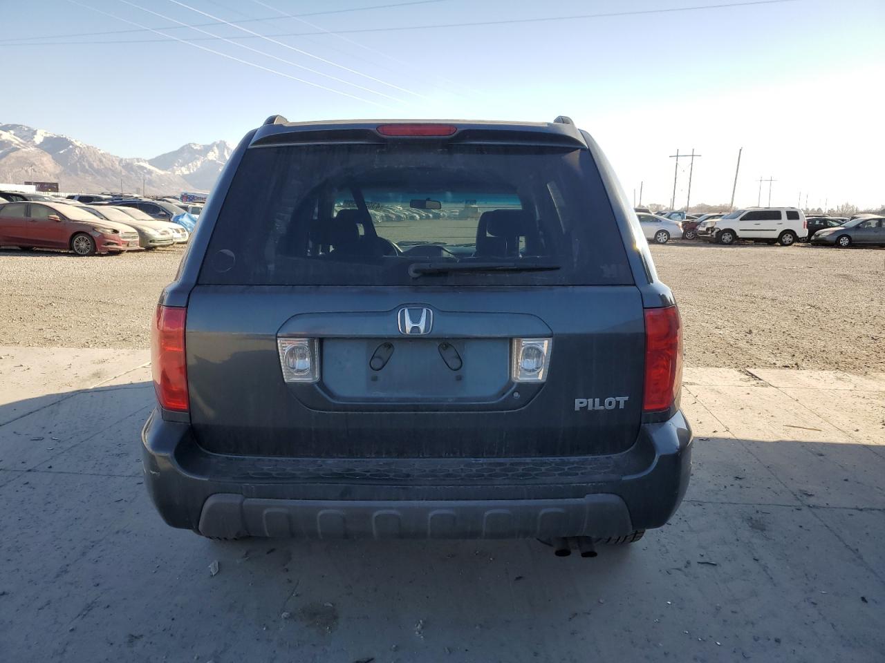 2004 Honda Pilot VIN 2HKYF18684H546733 Copart auction photo, front end damage thumbnail 6