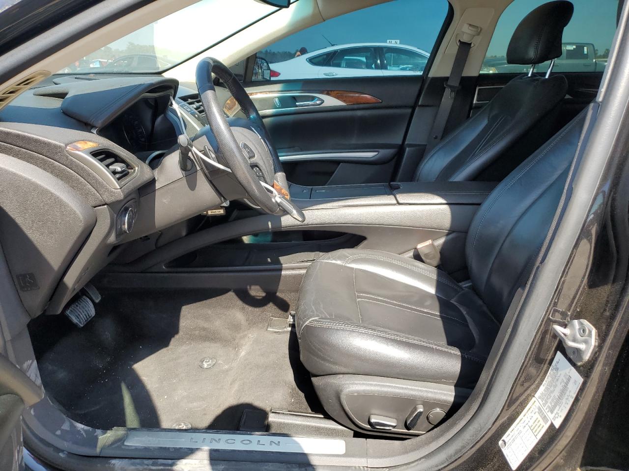 2014 Lincoln MKZ VIN 3LN6L2GK5ER802826 Copart auction photo, normal wear / minor dent/scratches damage thumbnail 7