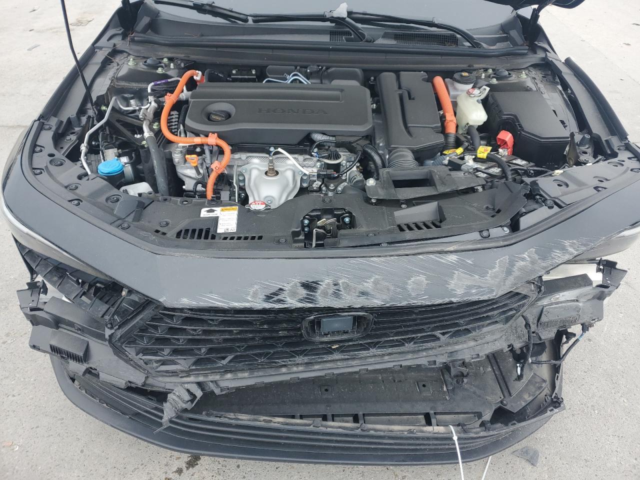 2024 Honda Accord VIN 1HGCY2F50RA041208 Copart auction photo, front end / side damage thumbnail 13