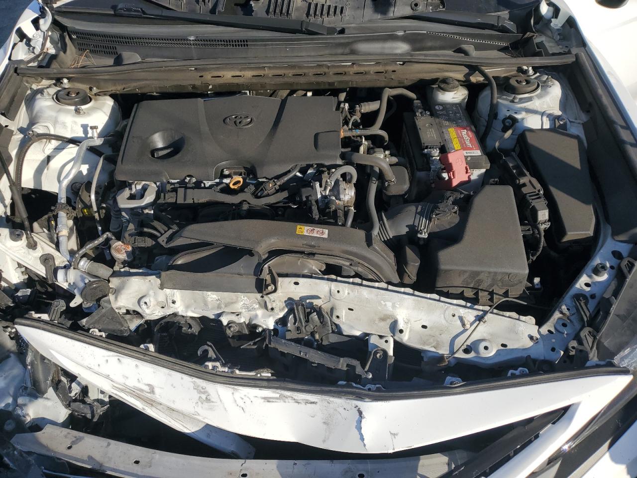 2021 Toyota Camry VIN 4T1G11AK1MU428607 Copart auction photo, front end / rear end damage thumbnail 11