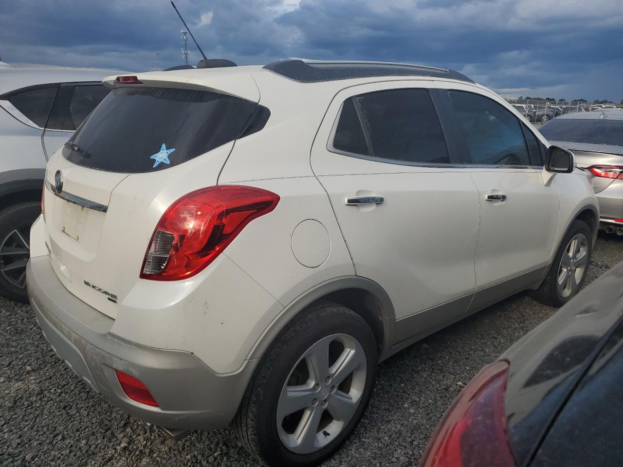2015 Buick Encore VIN KL4CJFSB5FB271798 Copart auction photo, water/flood damage thumbnail 3