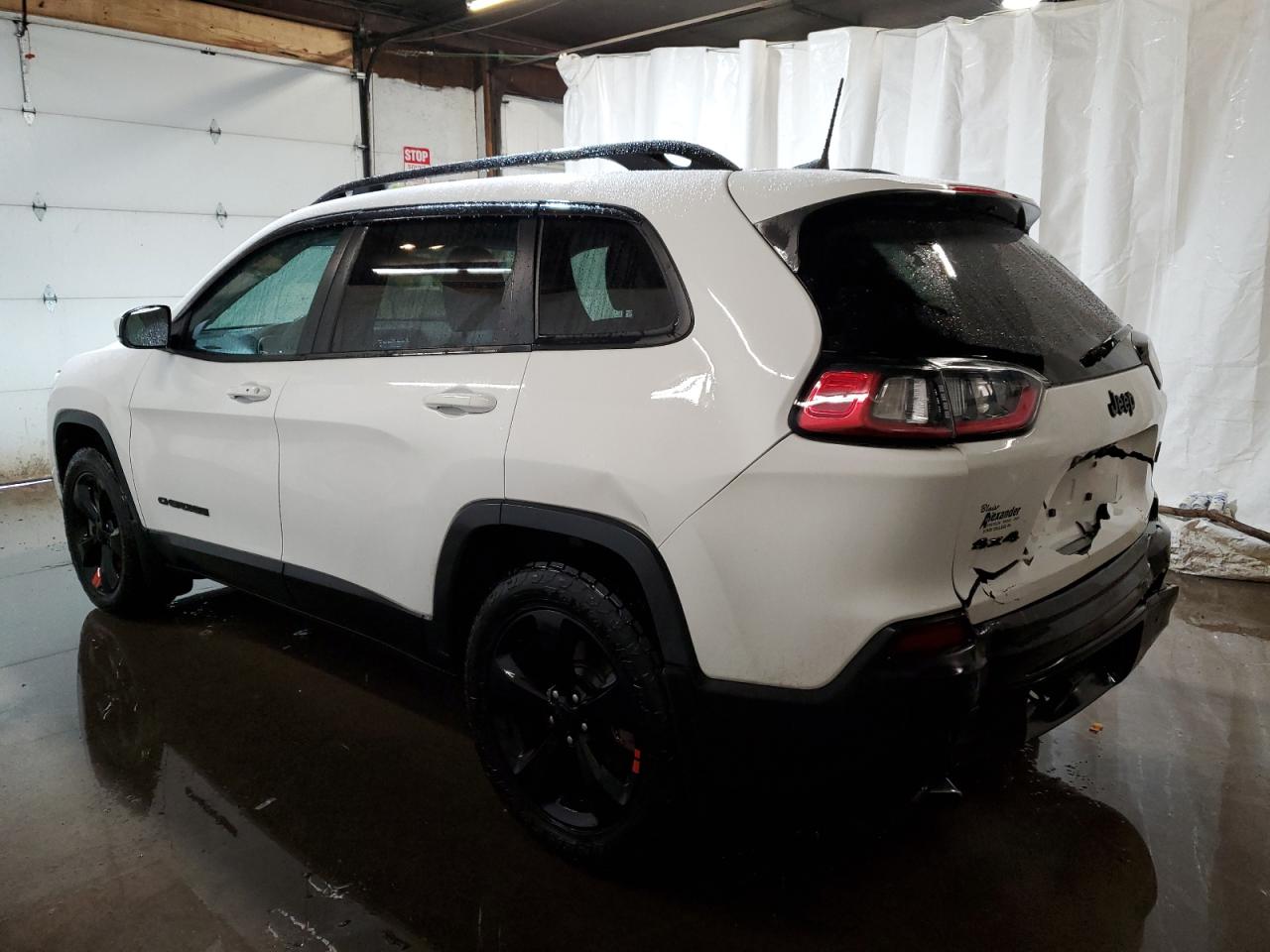 2019 Jeep Grand Cherokee VIN 1C4PJMLNXKD483955 Copart auction photo, rear end / side damage thumbnail 2