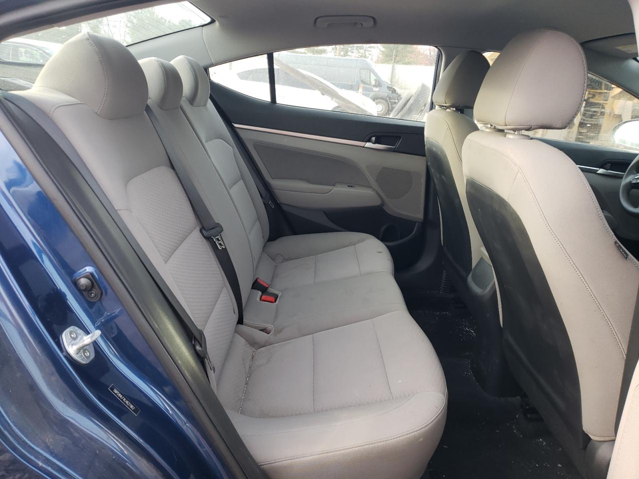 2020 Hyundai Elantra VIN 5NPD84LF4LH621962 Copart auction photo, vandalism / stripped damage thumbnail 10