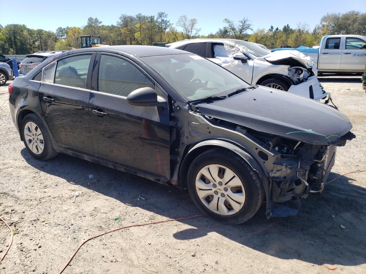 2012 Chevrolet Cruze VIN 1G1PC5SH9C7154247 Copart auction photo, front end damage thumbnail 4