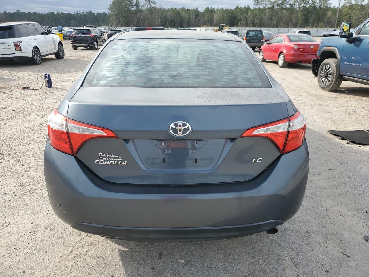 2015 Toyota Corolla VIN 2T1BURHE6FC300917 Copart auction photo, front end damage thumbnail 6
