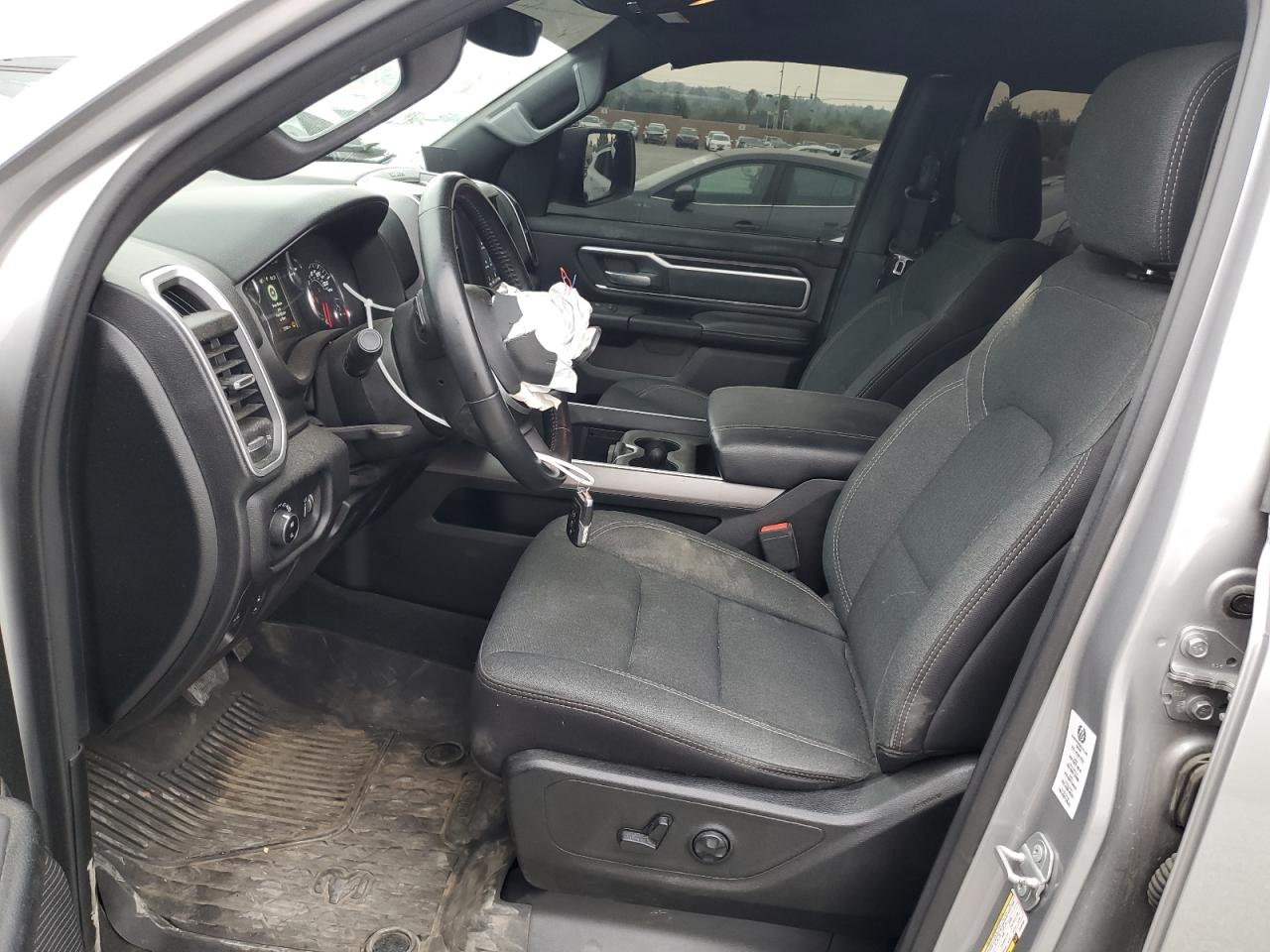 2020 RAM 1500 VIN 1C6SRFFT7LN400154 Copart auction photo, front end / side damage thumbnail 7