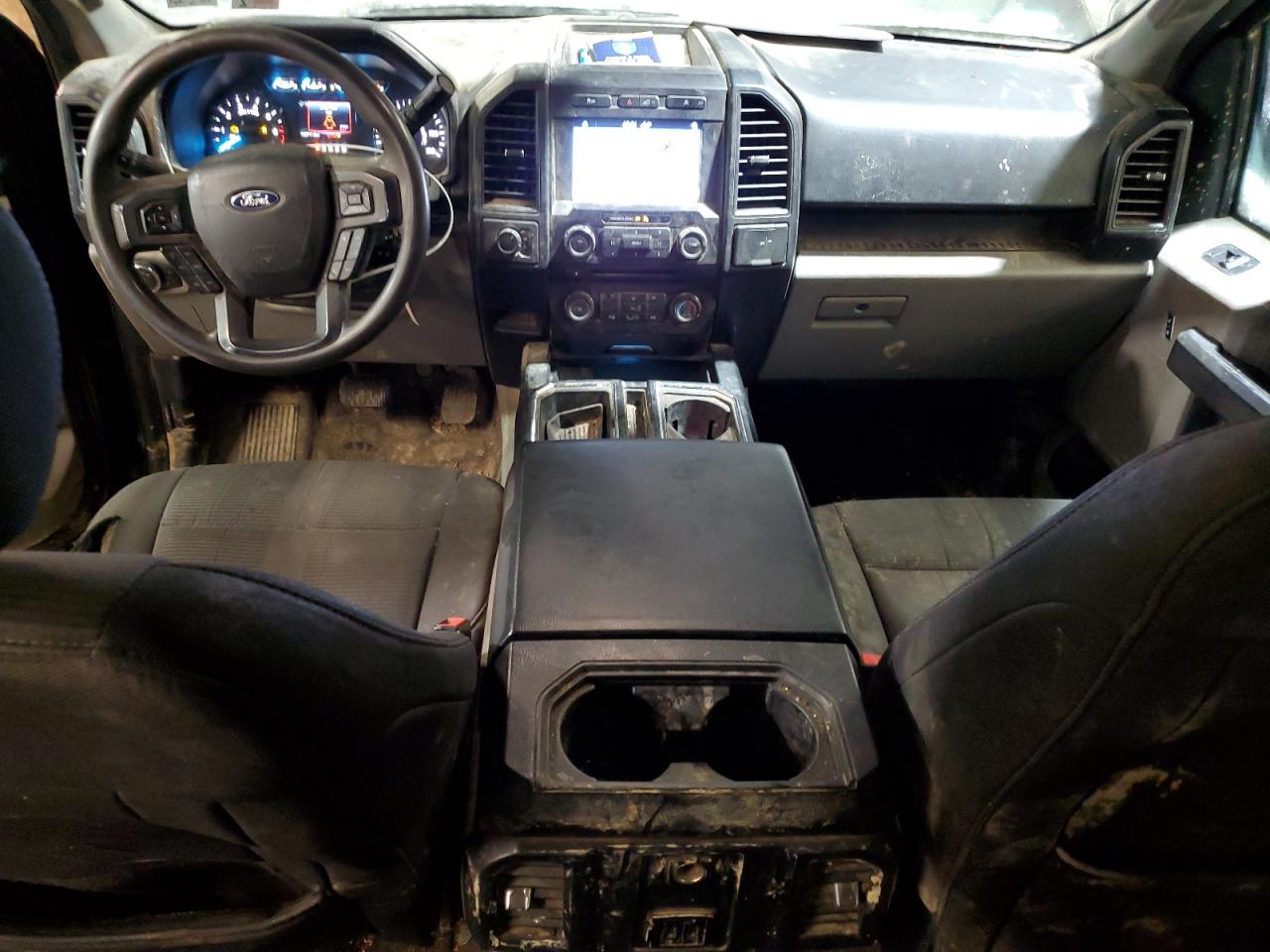 2018 Ford F-150 VIN 1FTEW1E51JFB18524 Copart auction photo, front end / side damage thumbnail 8