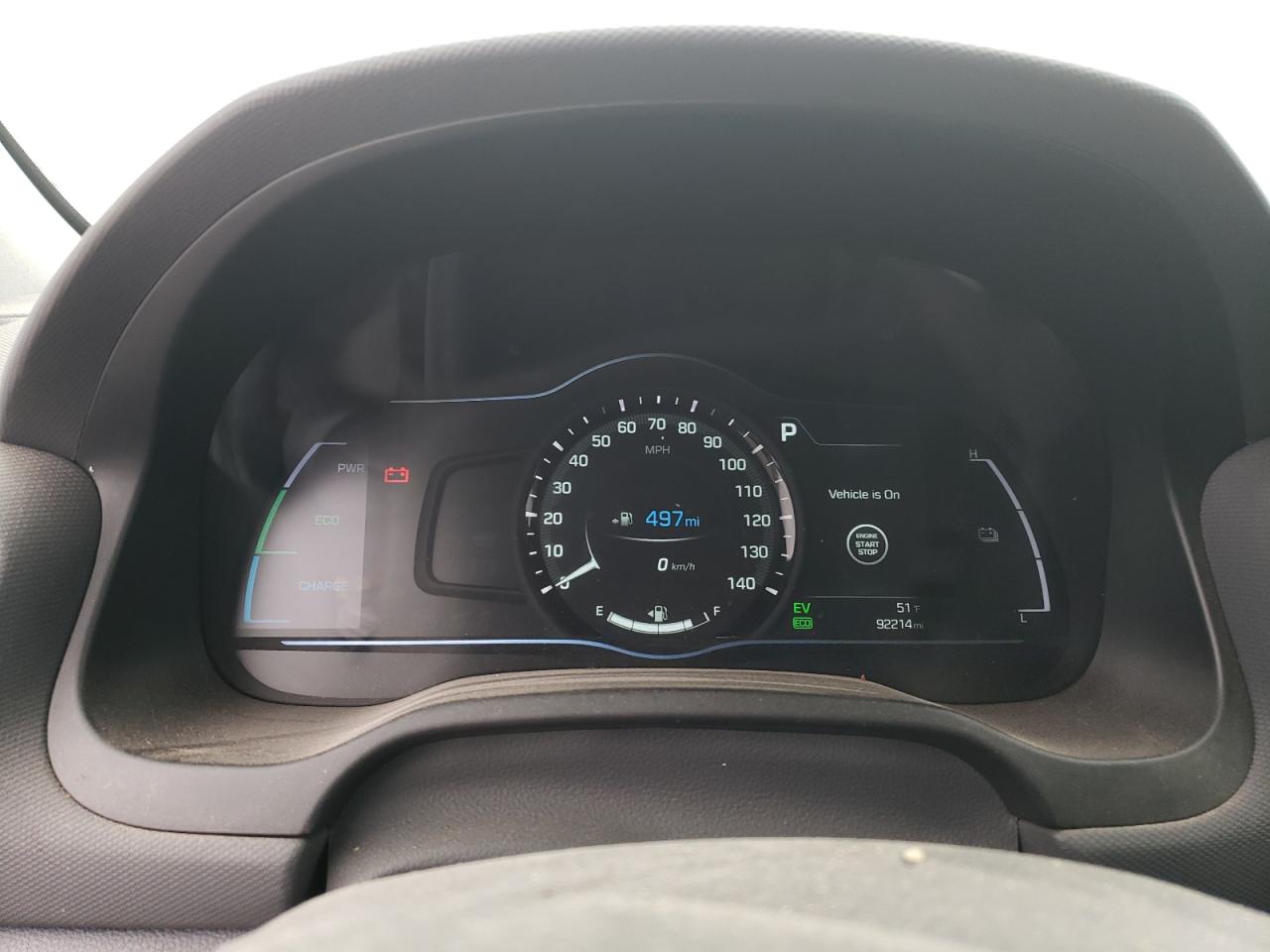 2018 Hyundai IONIQ VIN KMHC75LC1JU074917 Copart auction photo, undercarriage damage thumbnail 9