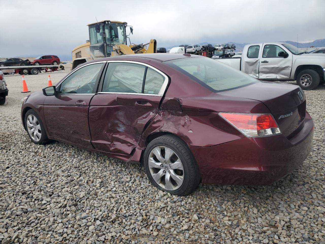 2009 Honda Accord VIN 1HGCP26889A131106 Copart auction photo, side damage thumbnail 2