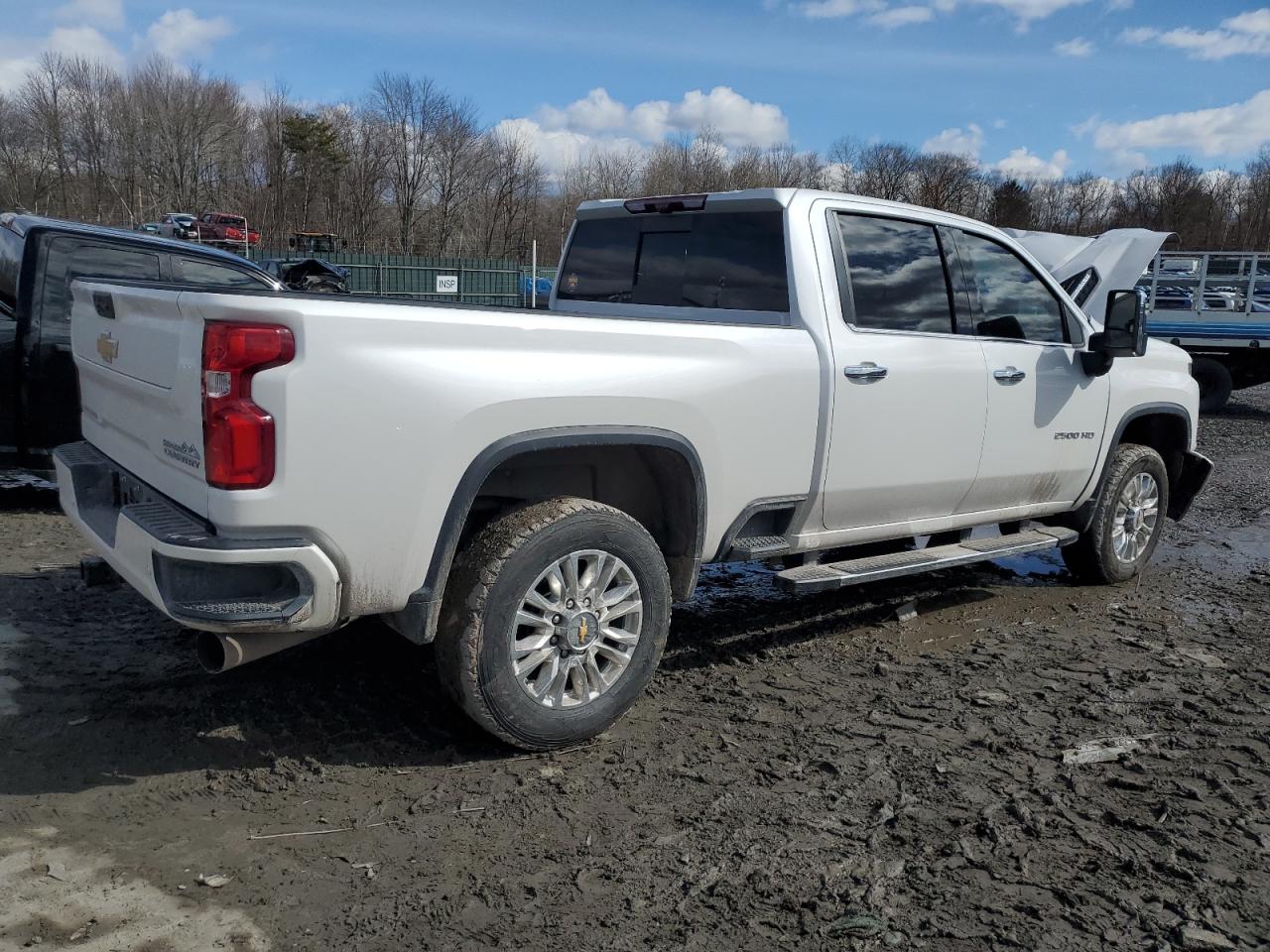 2023 Chevrolet Silverado VIN 1GC4YREY8PF100058 Copart auction photo, front end / mechanical damage thumbnail 3
