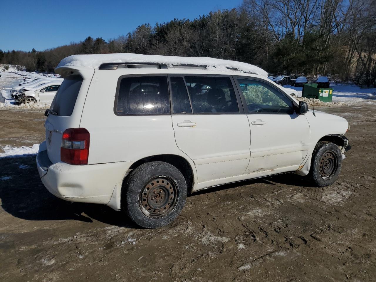 2007 Toyota Highlander VIN JTEEP21A770206734 Copart auction photo, front end / minor dent/scratches damage thumbnail 3