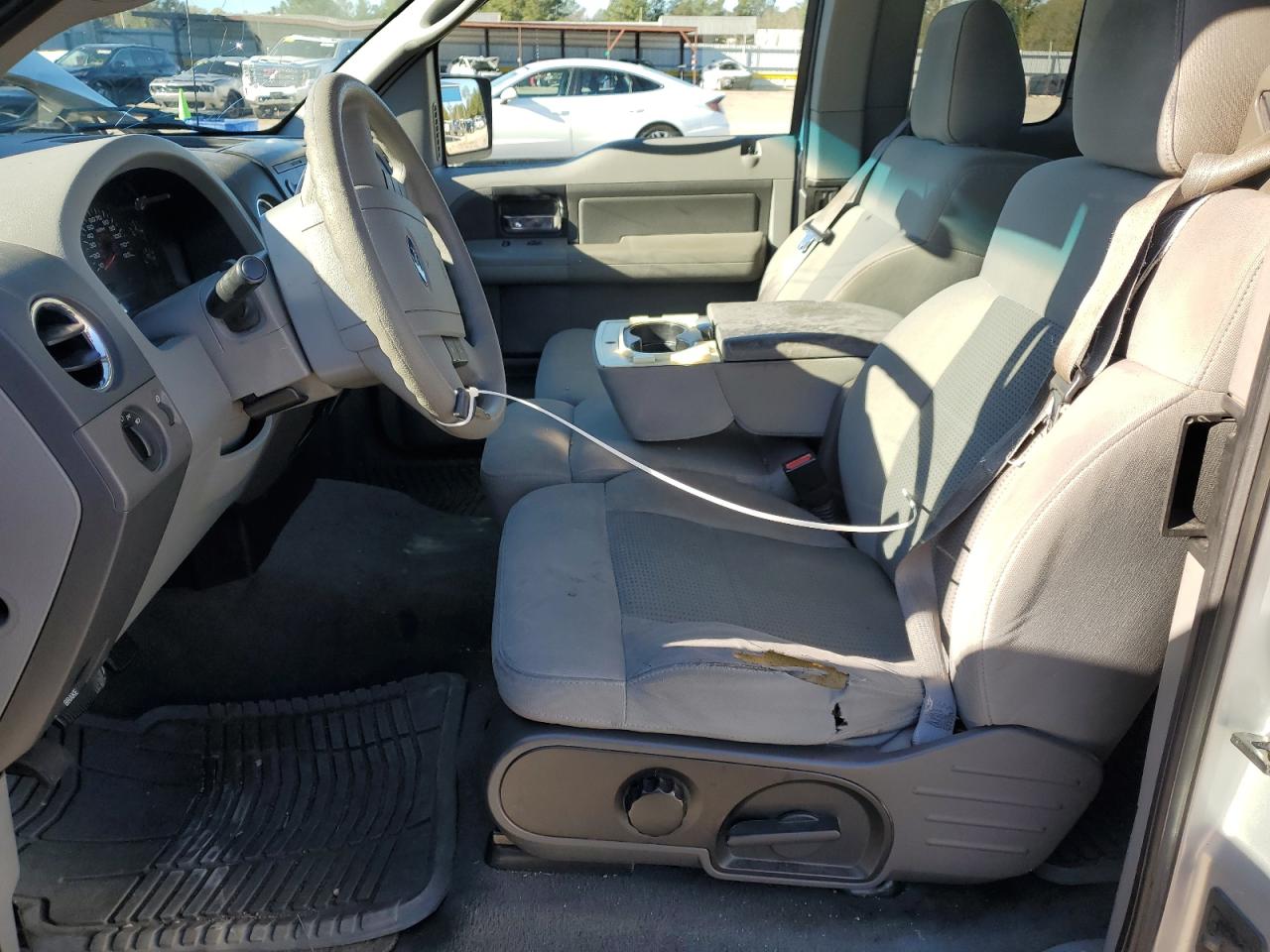 2008 Ford F-150 VIN 1FTRX12W28FB74896 Copart auction photo, front end / side damage thumbnail 7