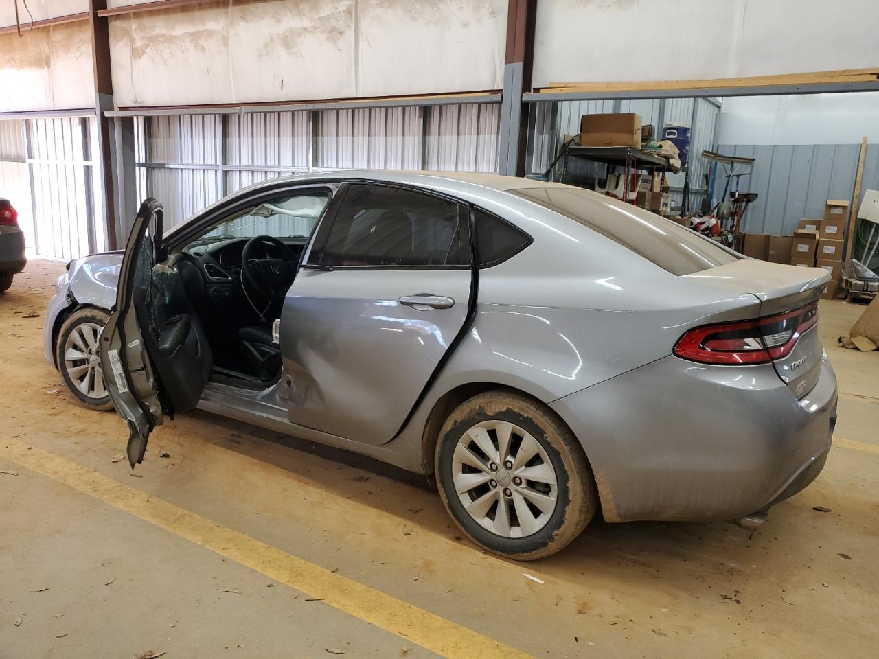 2014 Dodge Dart VIN 1C3CDFBB7ED861456 Copart auction photo, side / undercarriage damage thumbnail 2