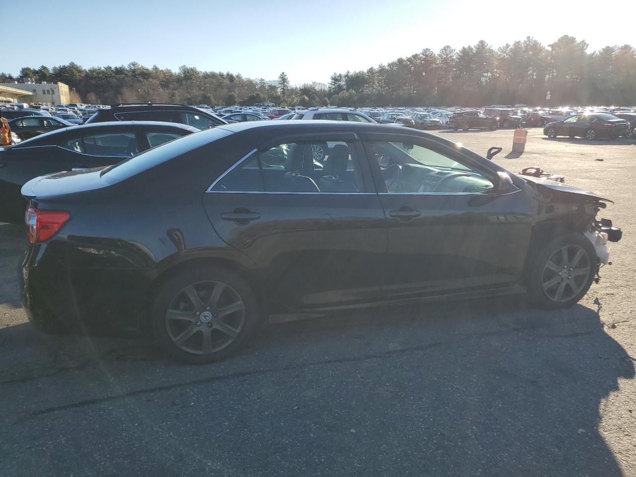 2013 Toyota Camry VIN 4T1BF1FK5DU260474 Copart auction photo, front end damage thumbnail 3