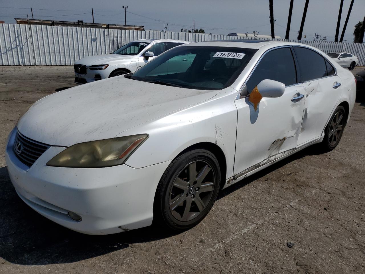 2008 Lexus ES VIN JTHBJ46GX82157034