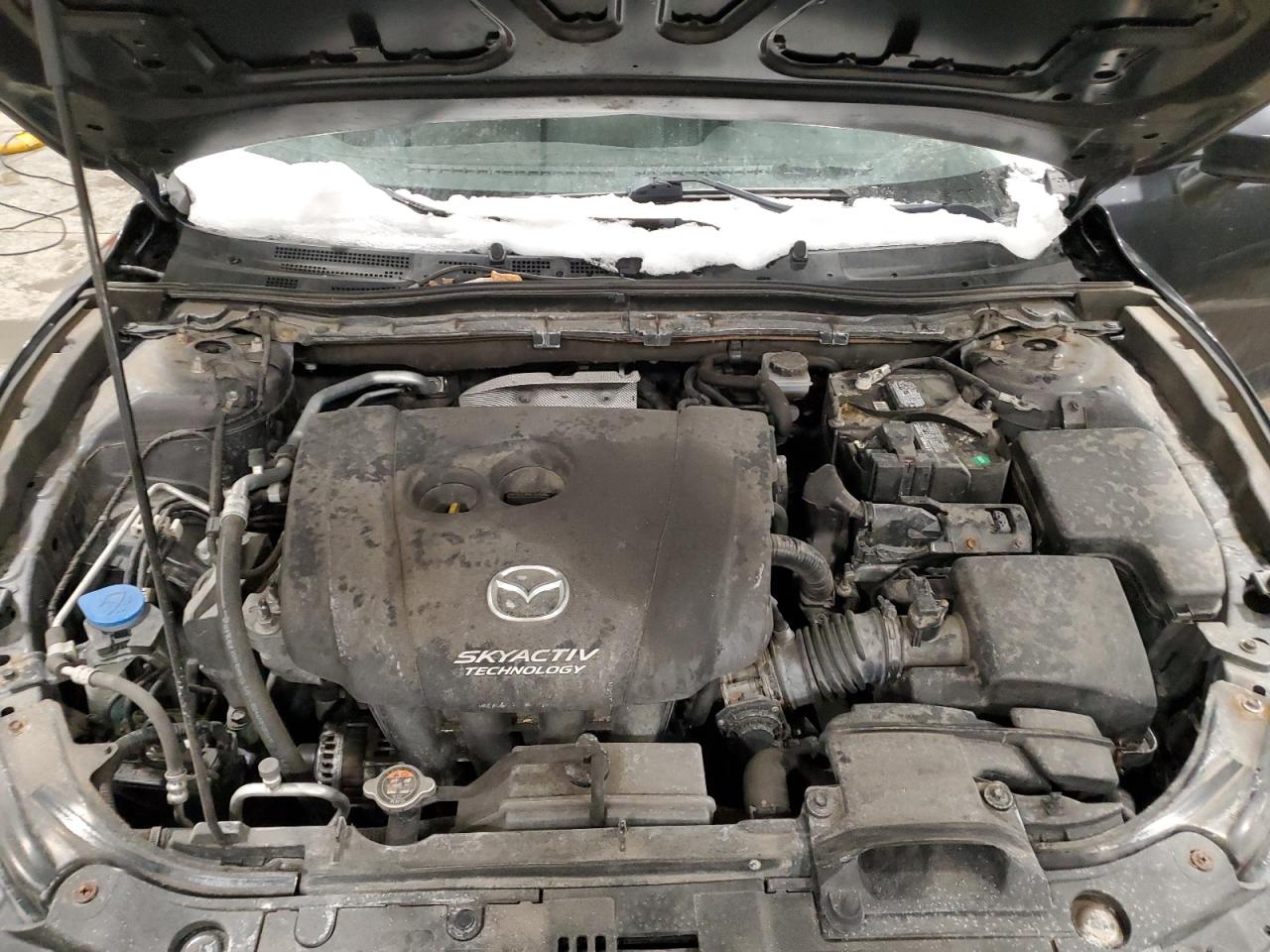 2016 Mazda 3 VIN JM1BM1J74G1336026 Copart auction photo, all over damage thumbnail 11