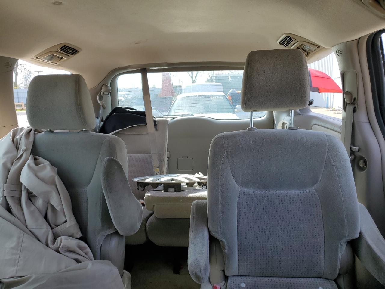 2010 Toyota Sienna VIN 5TDKK4CC9AS338043 Copart auction photo, rollover / all over damage thumbnail 10