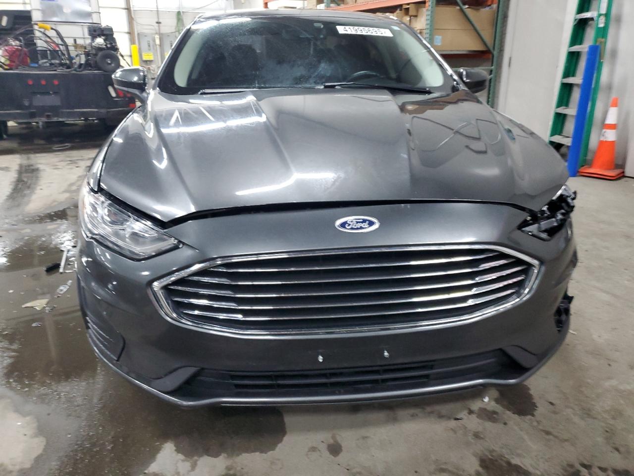 2020 Ford Fusion VIN 3FA6P0HD1LR168754 Copart auction photo, front end / side damage thumbnail 5