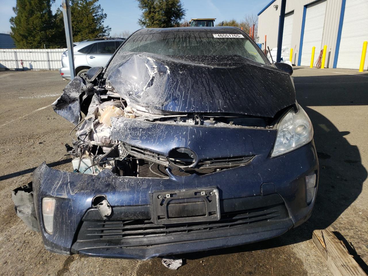 2013 Toyota Prius VIN JTDKN3DU9D1645898 Copart auction photo, front end damage thumbnail 5