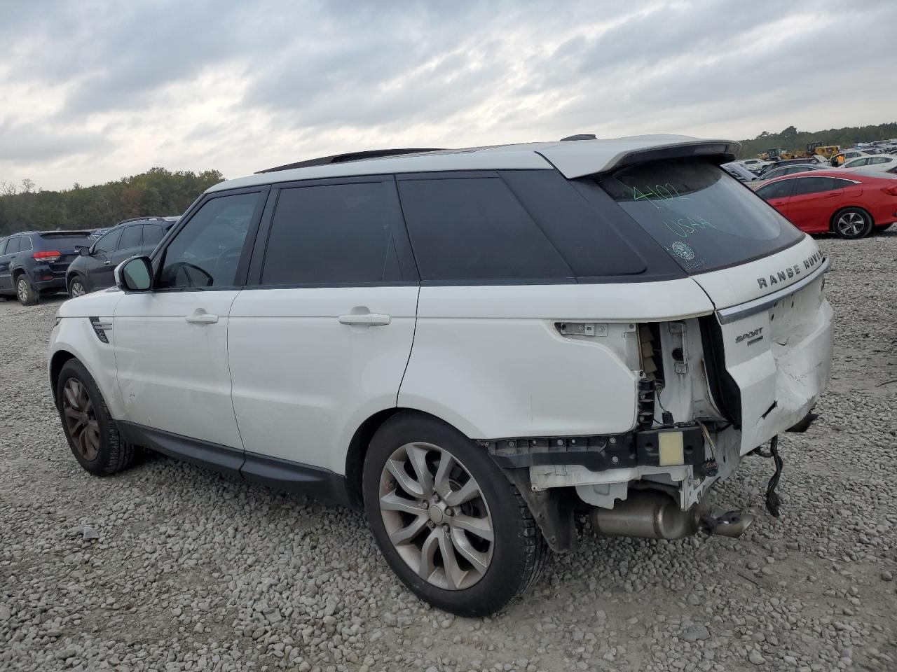 2015 Land Rover Range Rover VIN SALWR2VF5FA516486 Copart auction photo, rear end damage thumbnail 2