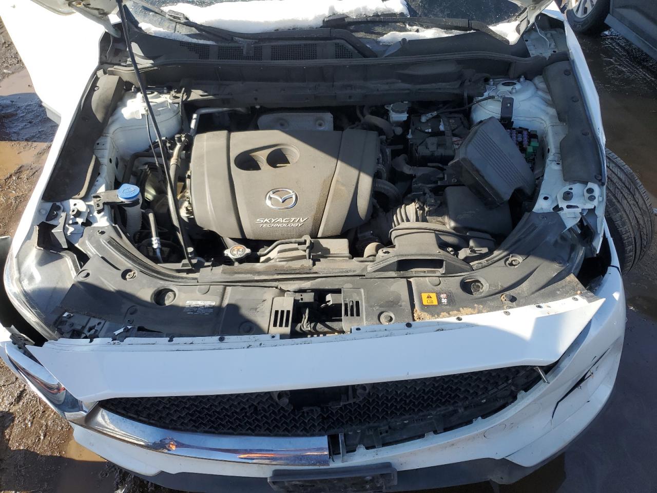 2017 Mazda CX-5 VIN JM3KFBCL4H0191420 Copart auction photo, rollover damage thumbnail 12