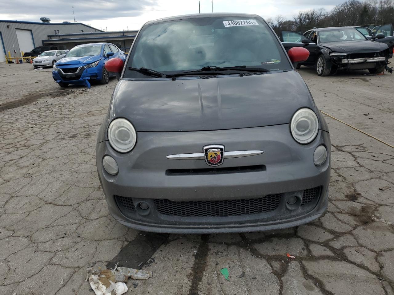 2013 Fiat 500 VIN 3C3CFFFH4DT620293 Copart auction photo, side damage thumbnail 5