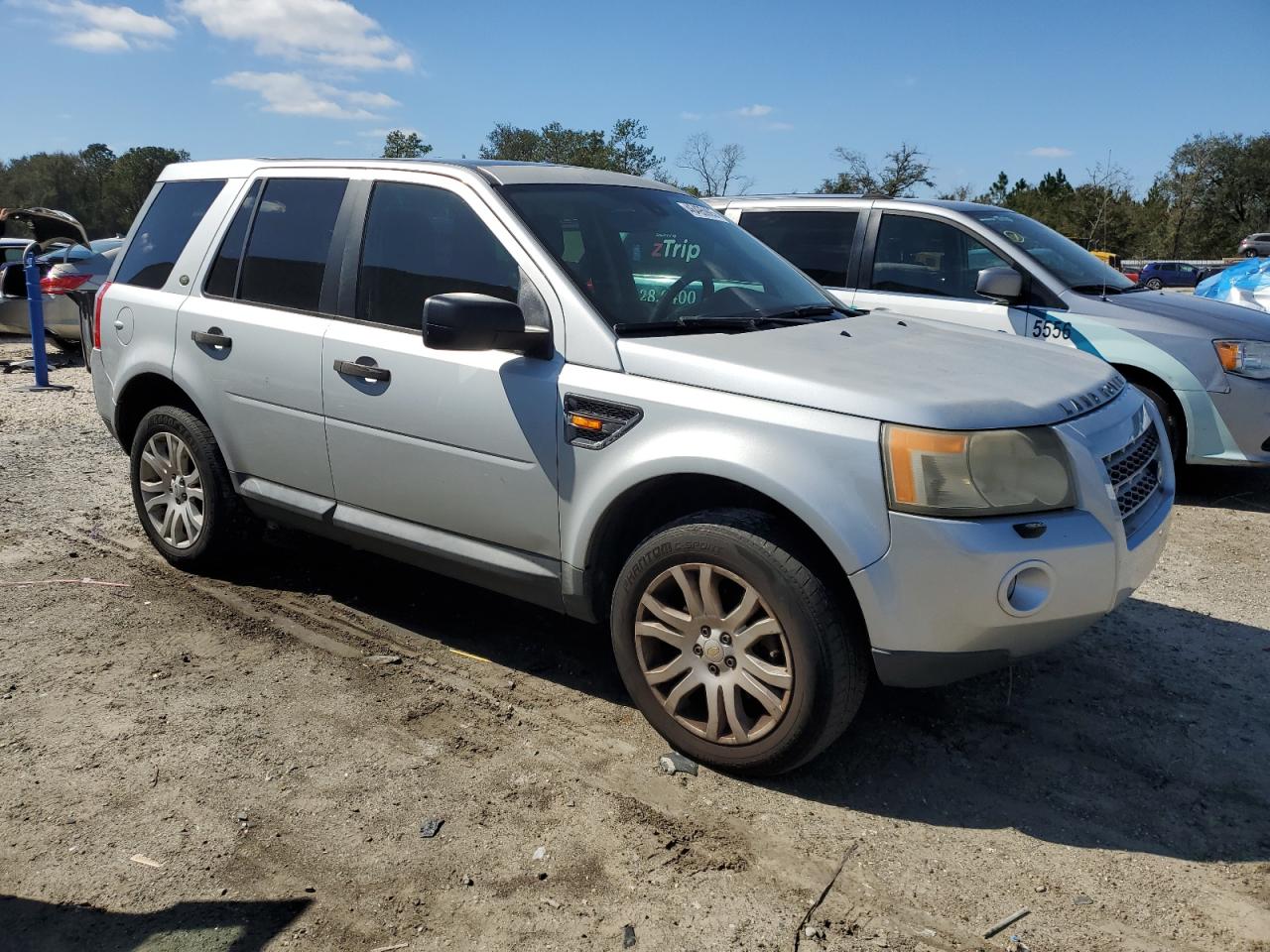 2008 Land Rover LR2 VIN SALFP24N18H056476 Copart auction photo, rear end damage thumbnail 4