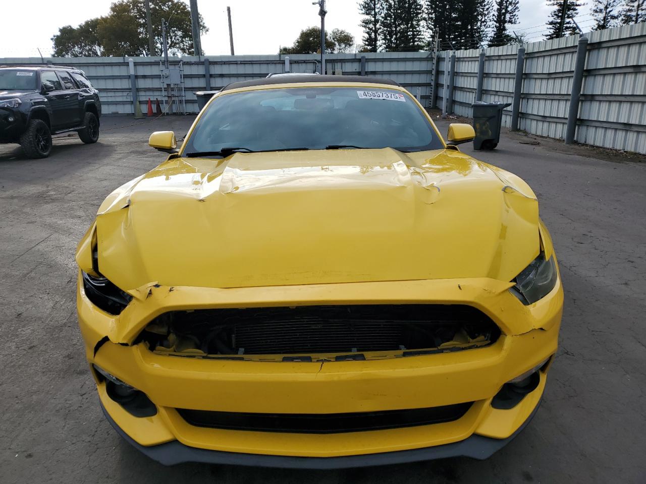2015 Ford Mustang VIN 1FATP8EMXF5326795 Copart auction photo, front end damage thumbnail 5