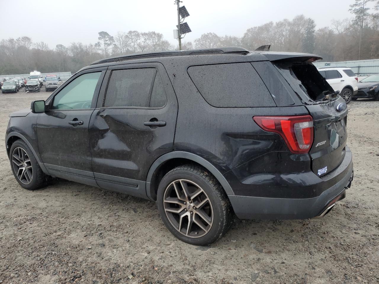 2016 Ford Explorer VIN 1FM5K8GT6GGA82618 Copart auction photo, all over damage thumbnail 2