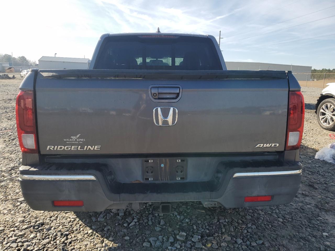 2019 Honda Ridgeline VIN 5FPYK3F63KB019325 Copart auction photo, side / rear end damage thumbnail 6