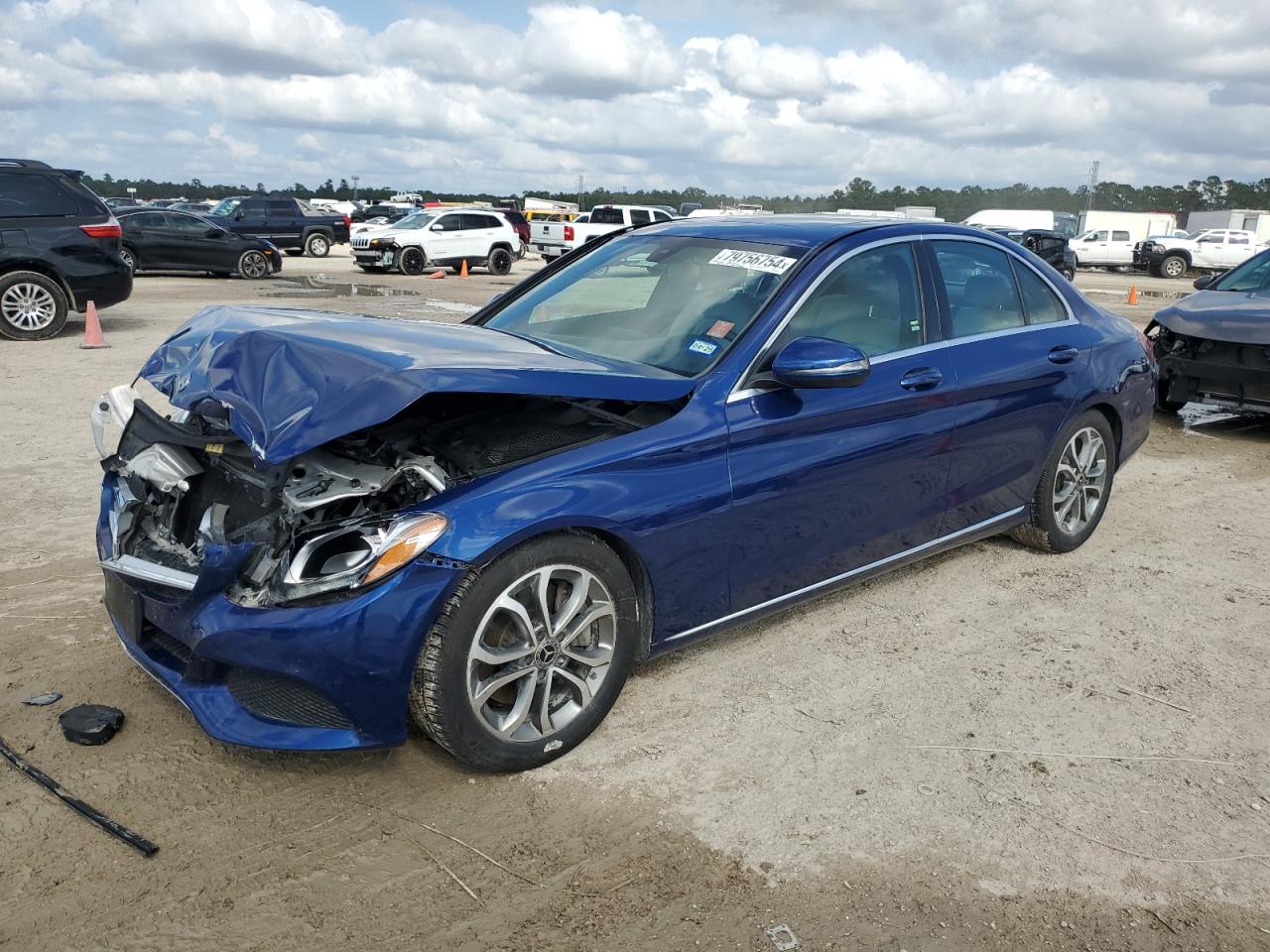 2018 Mercedes-Benz C-klasse VIN 55SWF4JB4JU237107