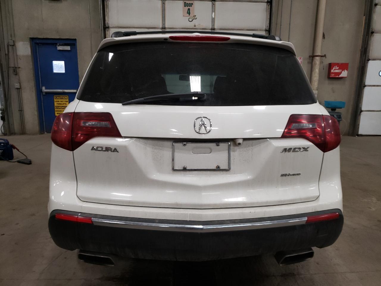 2012 Acura MDX VIN 2HNYD2H28CH503326 Copart auction photo, vandalism damage thumbnail 6
