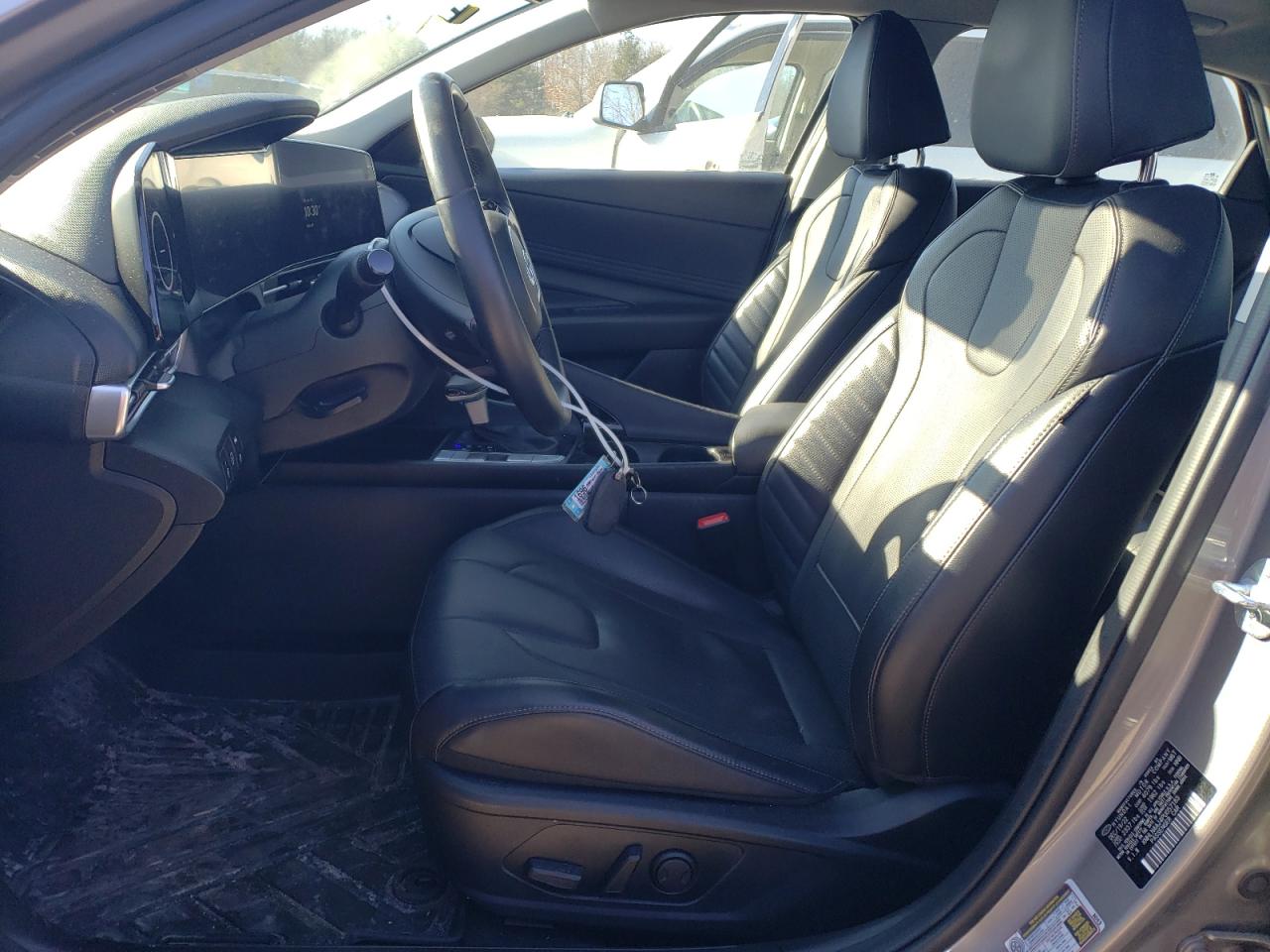2023 Hyundai Elantra VIN KMHLN4AJ4PU057183 Copart auction photo, rear end / side damage thumbnail 7