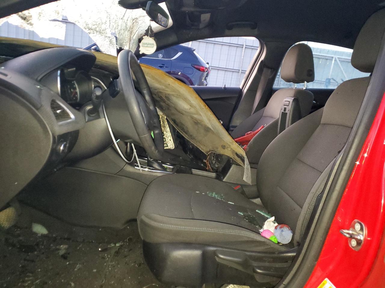 2017 Chevrolet Cruze VIN 1G1BE5SM3H7260797 Copart auction photo, burn damage thumbnail 7