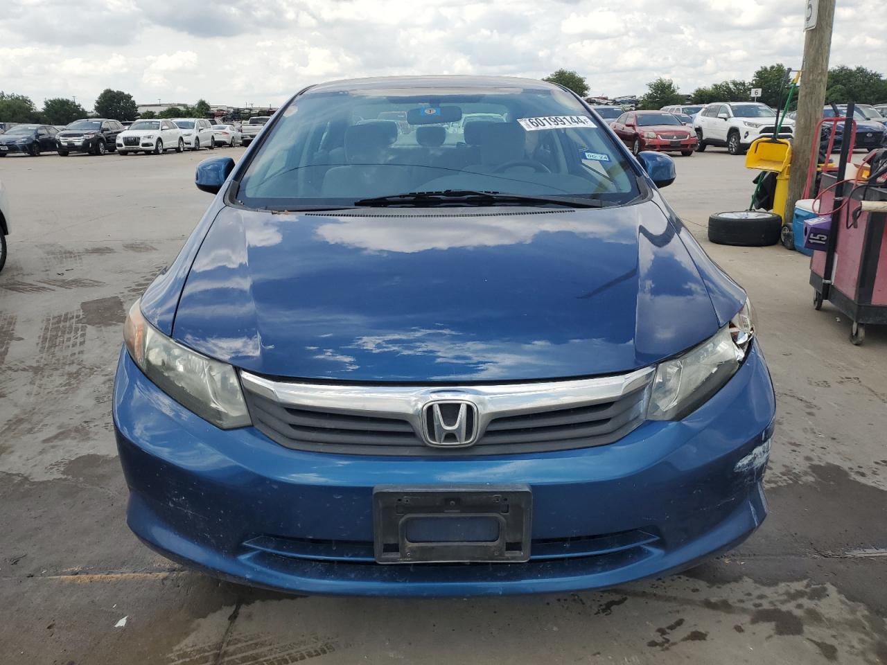 2012 Honda Civic VIN 2HGFB2F53CH533786 Copart auction photo, all over damage thumbnail 5