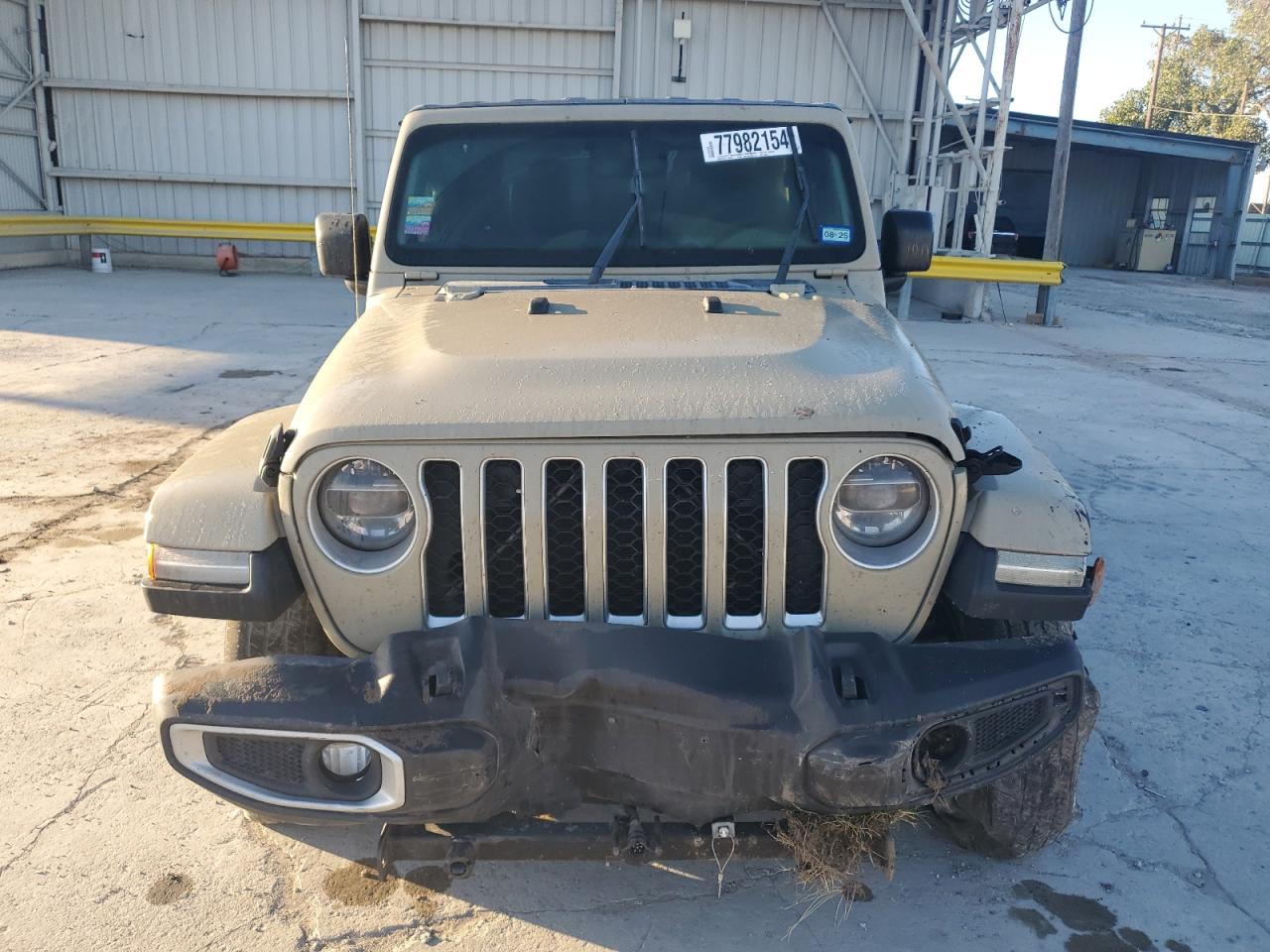2020 Jeep Gladiator VIN 1C6HJTFG8LL165942 Copart auction photo, front end damage thumbnail 5