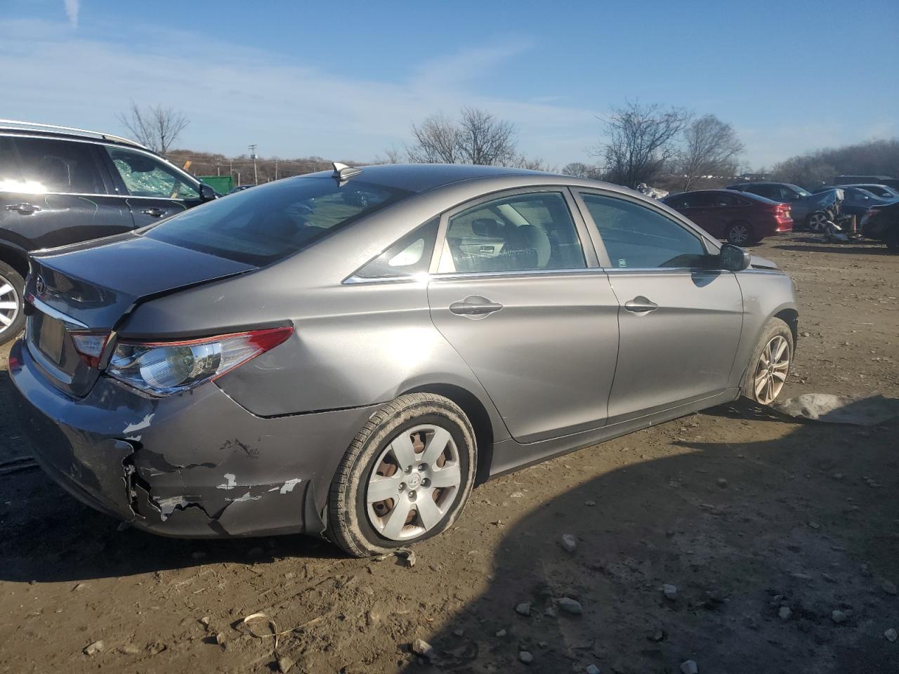 2013 Hyundai Sonata VIN 5NPEB4AC0DH701436 Copart auction photo, all over / undercarriage damage thumbnail 3