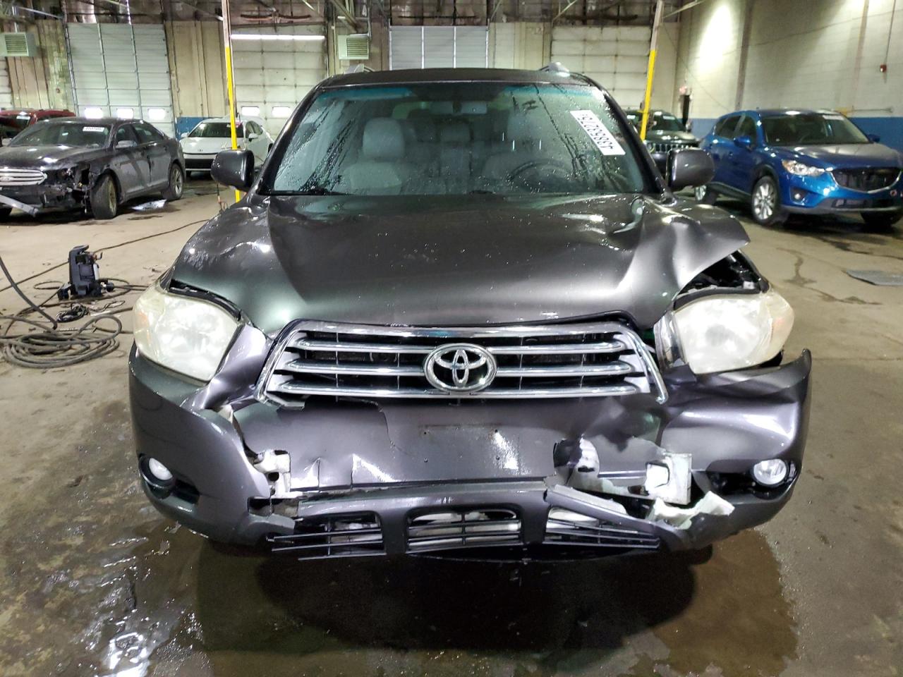 2009 Toyota Highlander VIN JTEES42A392125018 Copart auction photo, front end damage thumbnail 5