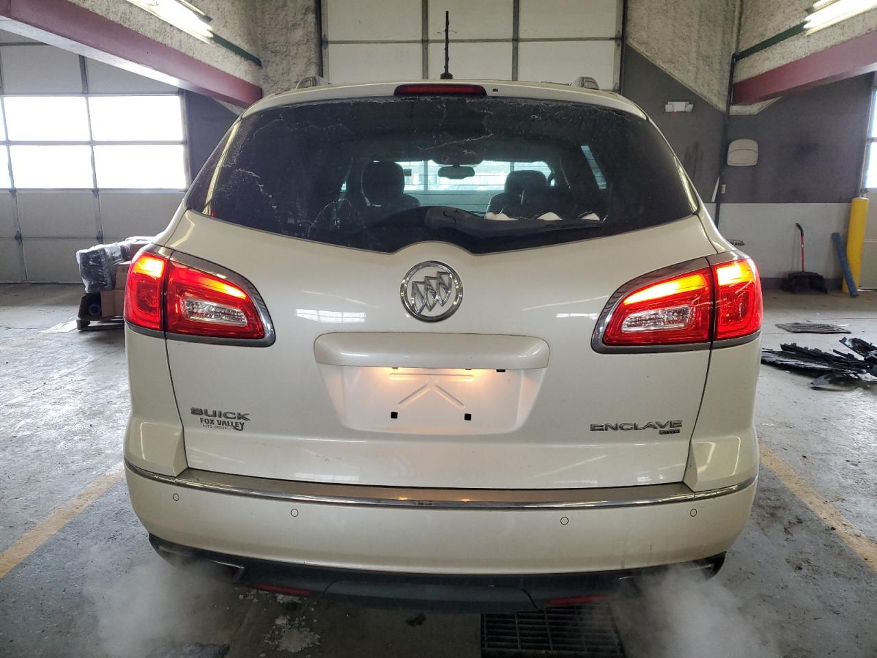 2013 Buick Enclave VIN 5GAKVDKD2DJ148430 Copart auction photo, side damage thumbnail 6