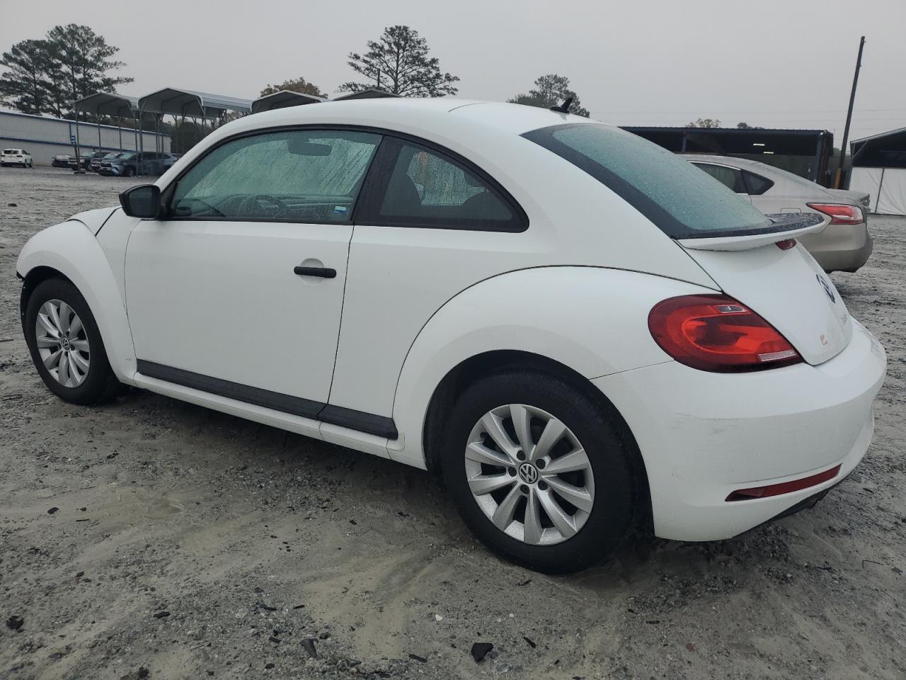 2017 Volkswagen Beetle VIN 3VWF17AT1HM603845 Copart auction photo, front end / side damage thumbnail 2
