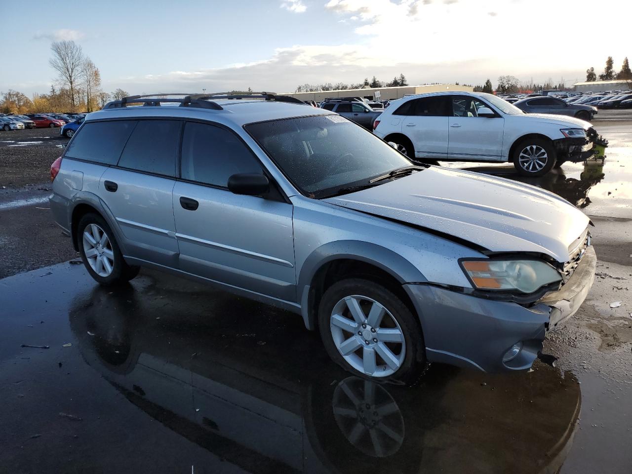 2007 Subaru Outback VIN 4S4BP61C677333896 Copart auction photo, front end damage thumbnail 4