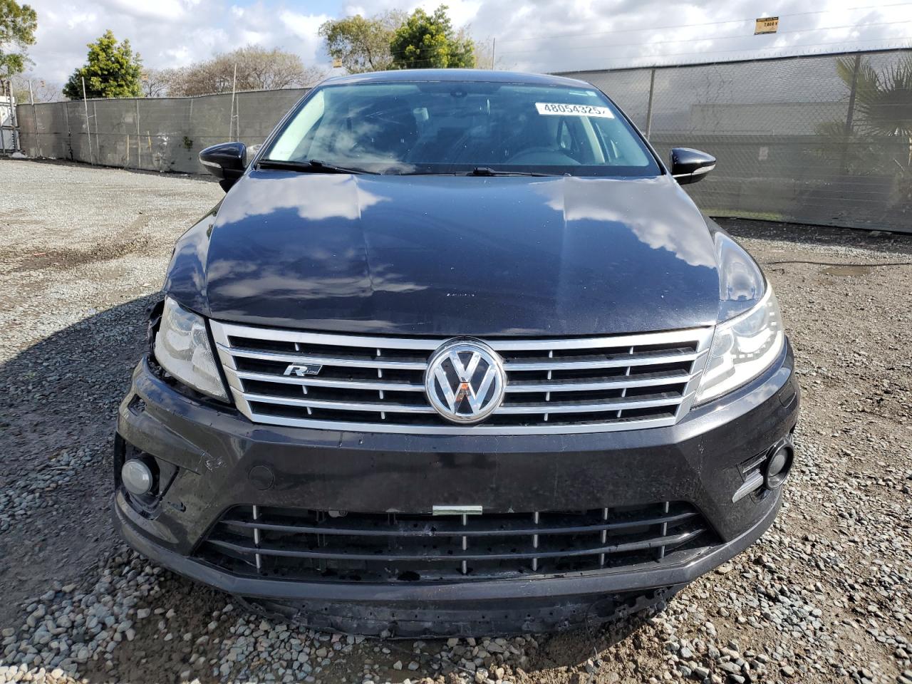 2016 Volkswagen Passat CC VIN WVWBP7AN3GE501601 Copart auction photo, front end / side damage thumbnail 5