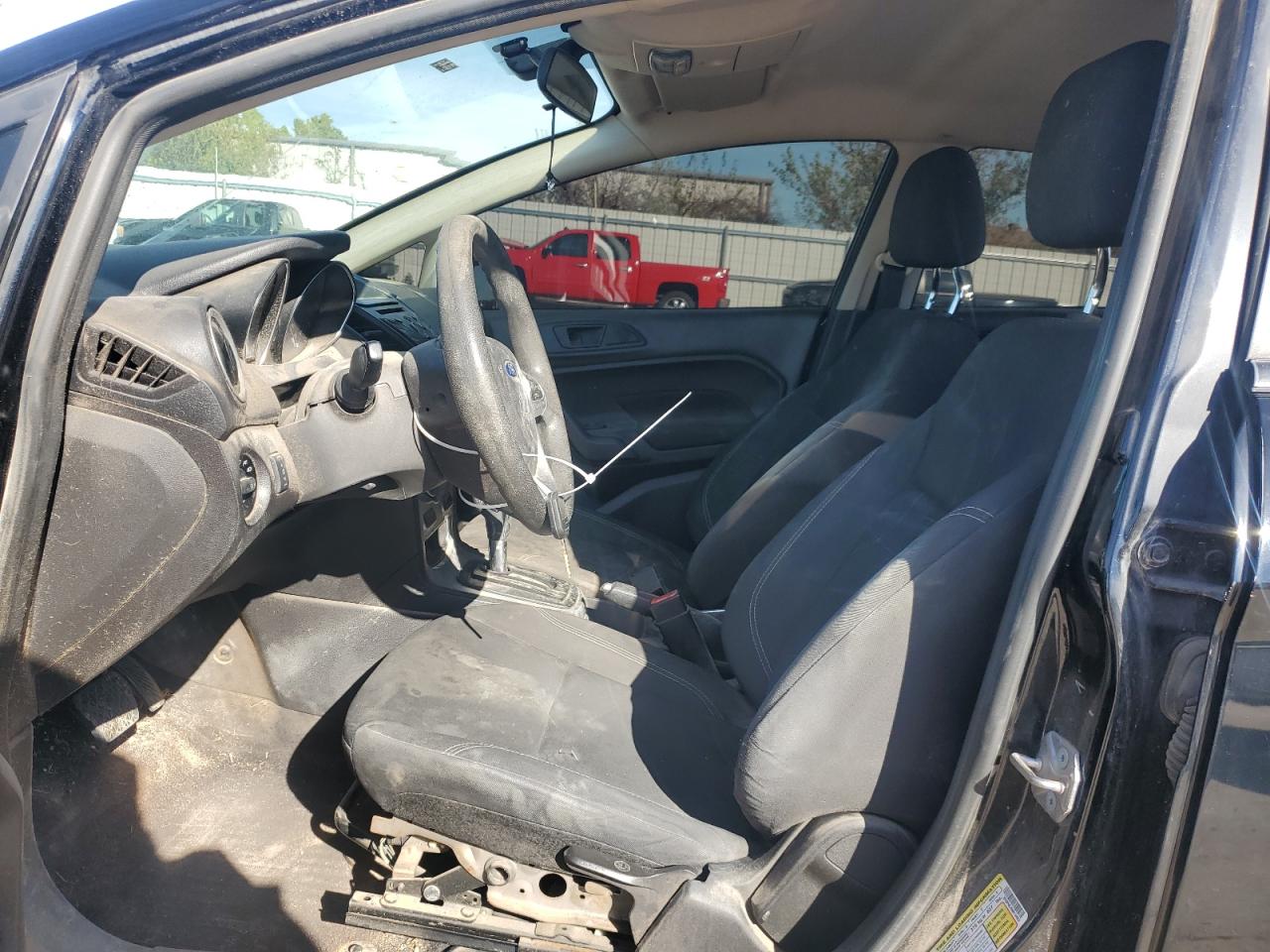 2017 Ford Fiesta VIN 3FADP4BJ9HM134952 Copart auction photo, rear end damage thumbnail 7