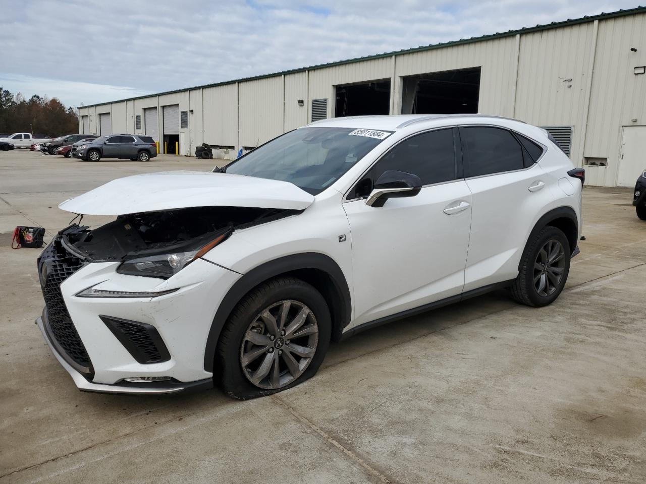 2021 Lexus NX VIN JTJSARBZ6M2192330