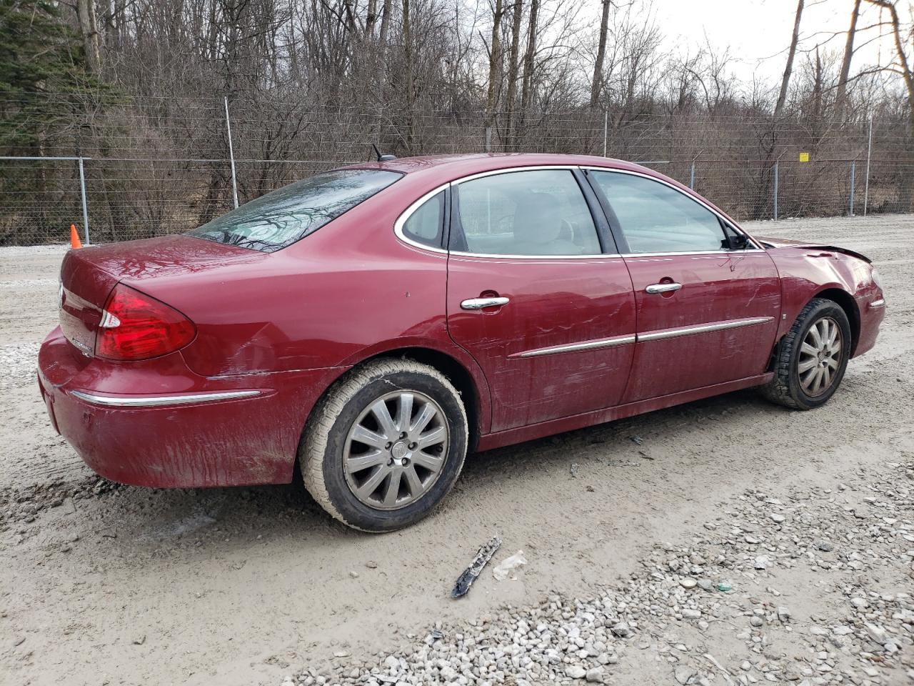 2007 Buick LaCrosse VIN 2G4WD582171219609 Copart auction photo, front end / rear end damage thumbnail 3