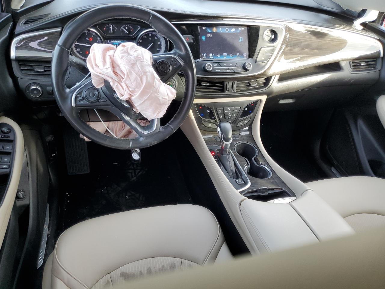 2020 Buick Envision VIN LRBFXBSA1LD150671 Copart auction photo, front end / side damage thumbnail 8
