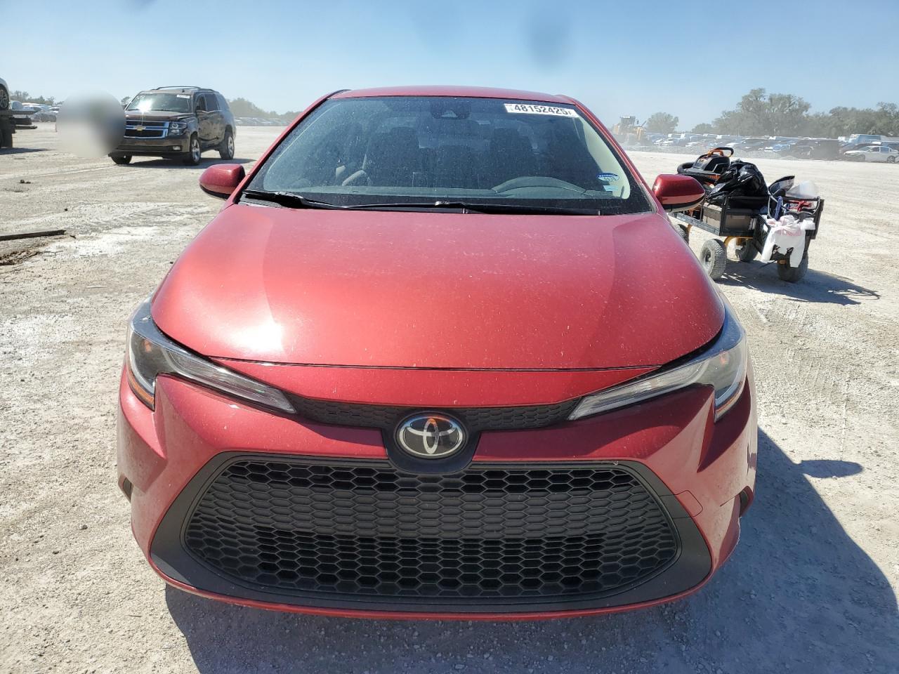 2020 Toyota Corolla VIN JTDEPRAE0LJ028928 Copart auction photo, side / rear end damage thumbnail 5