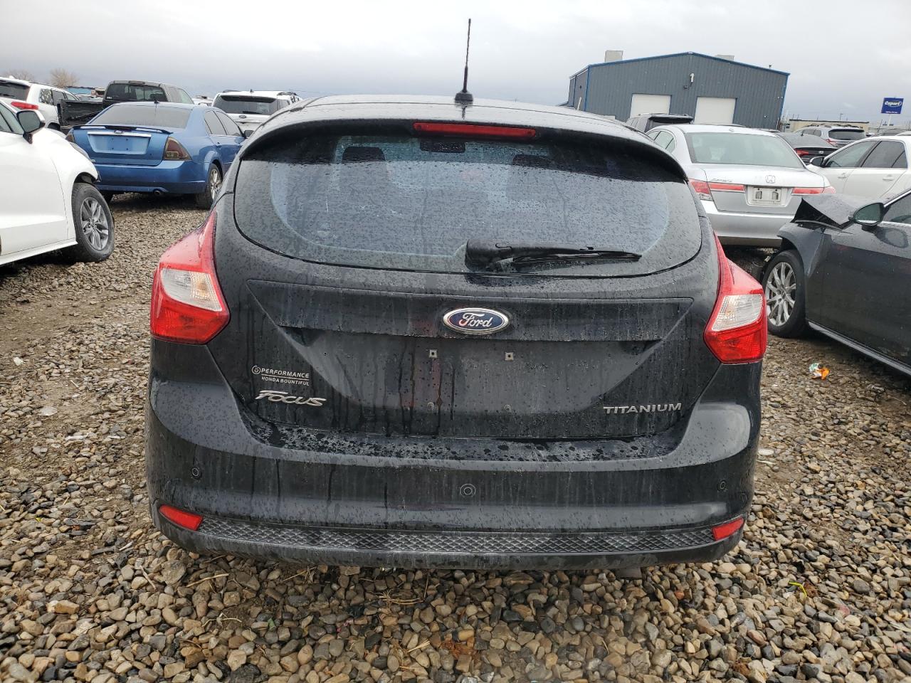 2012 Ford Focus VIN 1FAHP3N28CL263517 Copart auction photo, front end damage thumbnail 6